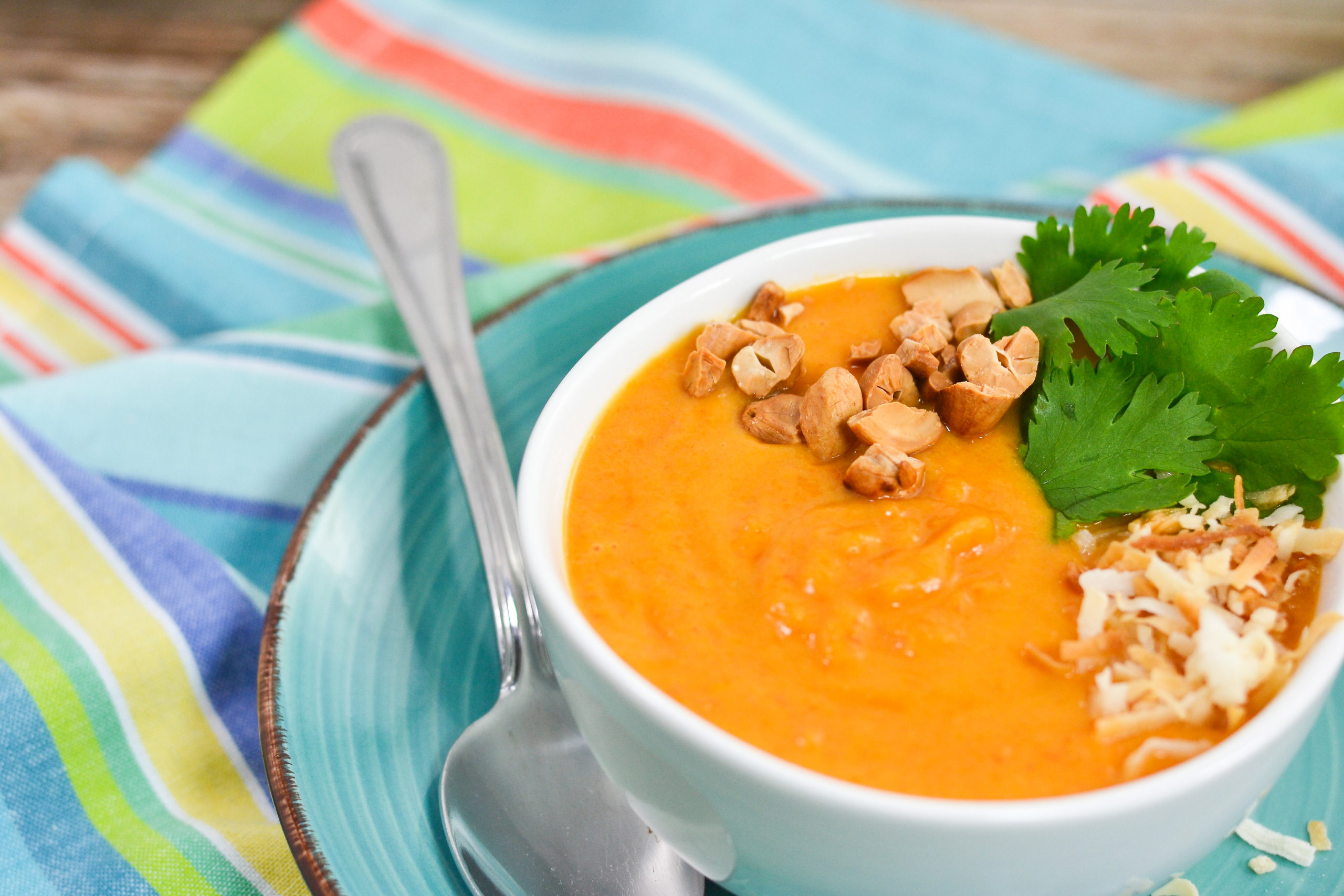 Homemade Spicy Thai Carrot Soup Recipe